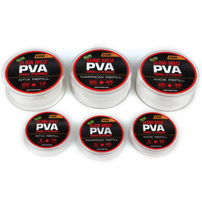 Fox Edges Slow Melt PVA Refills - Vale Royal Angling Centre