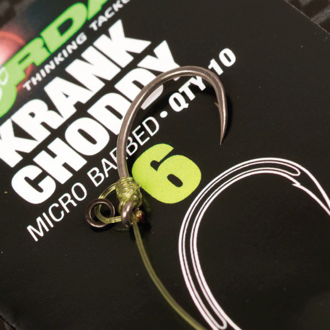 Korda Krank Choddy Hooks - Vale Royal Angling Centre