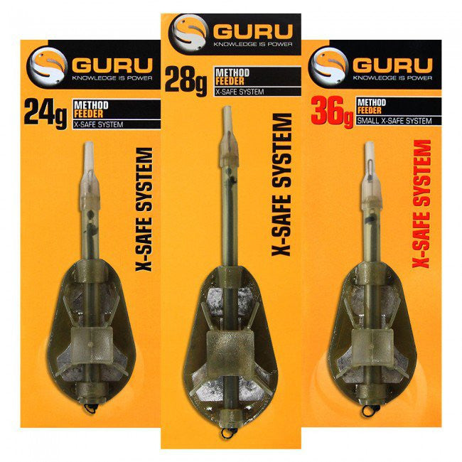 Guru X-Safe Method Feeders - Vale Royal Angling Centre