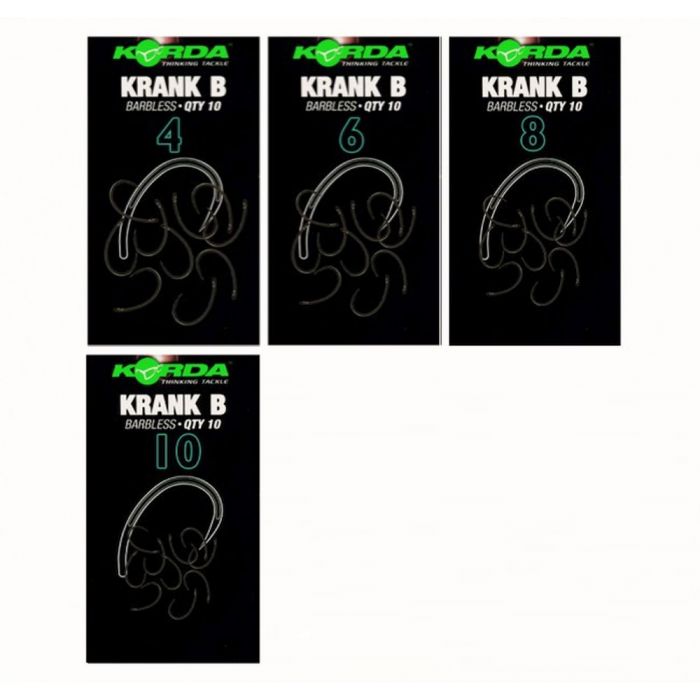 Korda Krank B Hooks - Vale Royal Angling Centre