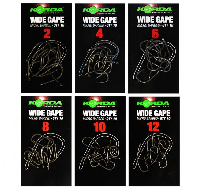 Korda Wide Gape Hooks - Vale Royal Angling Centre