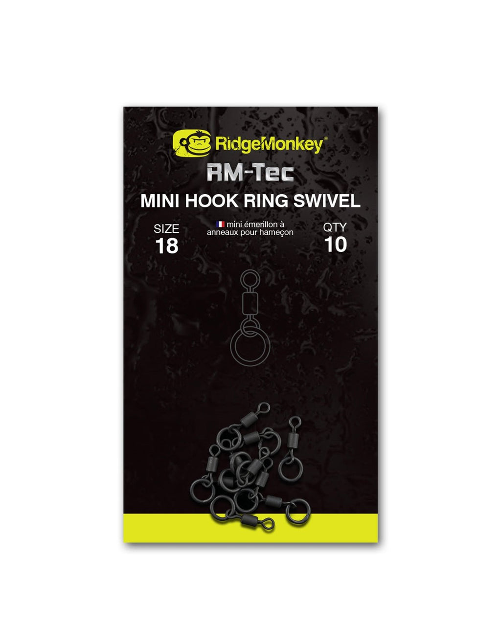 Ridgemonkey RM-Tec Mini Hook Ring Swivel