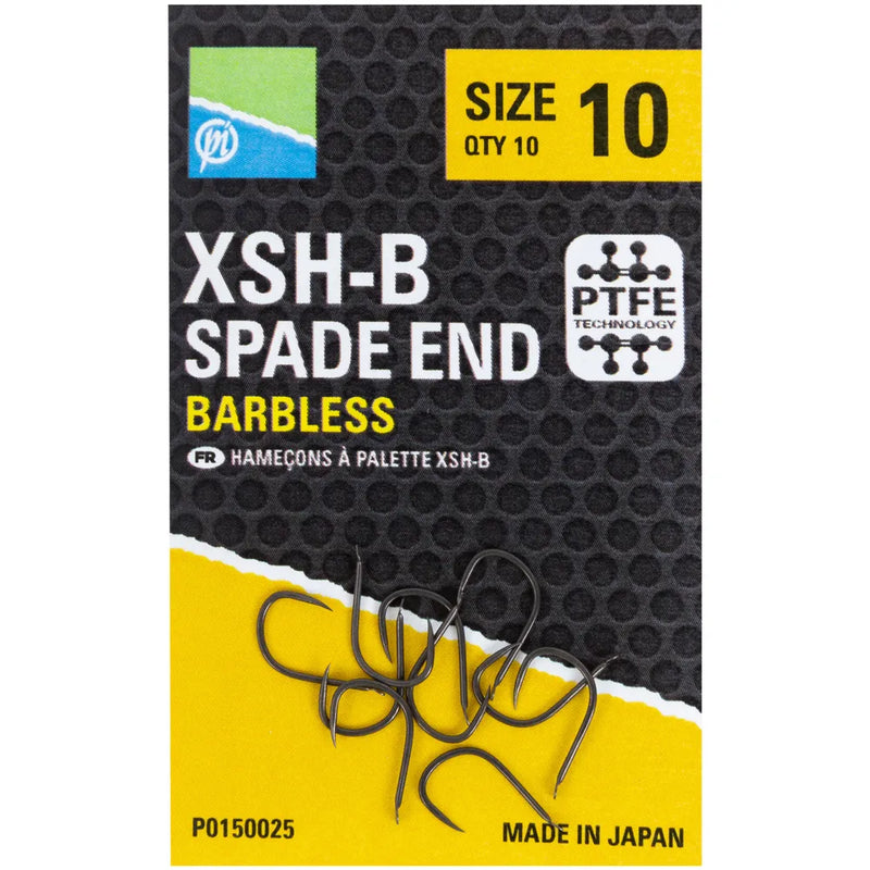 Preston XSH-B Spade End Barbless