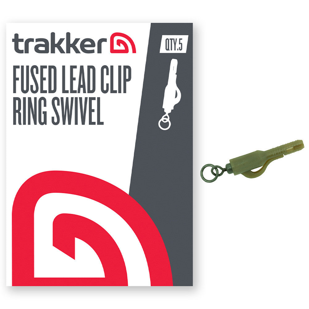 Trakker Fused Lead Clip Ring Swivel