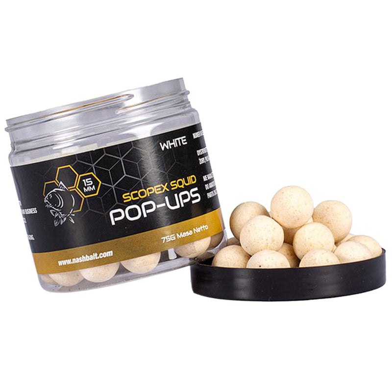 Nash Scopex Squid Pop Ups White