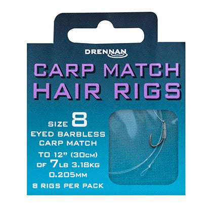 Drennan Carp Match Hair Rigs