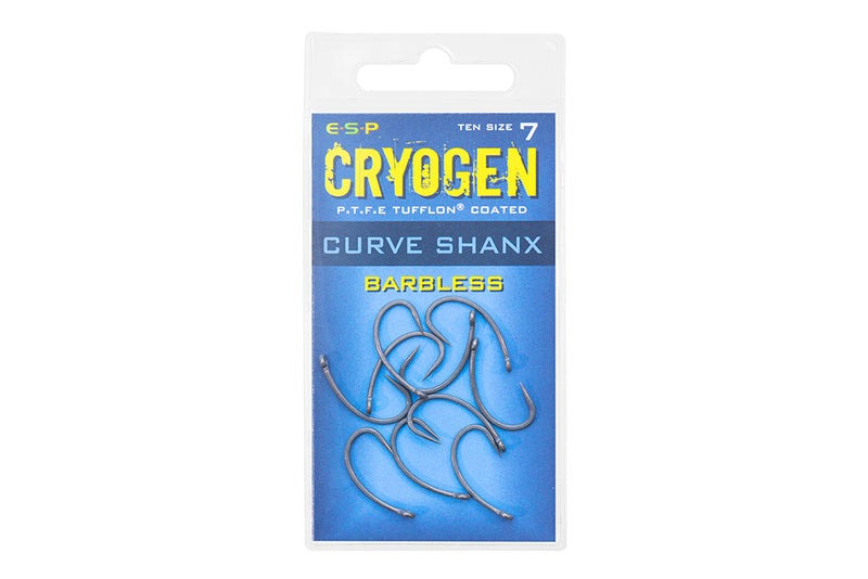 ESP Cryogen Gripper Carp Hooks - Barbless - Size 4