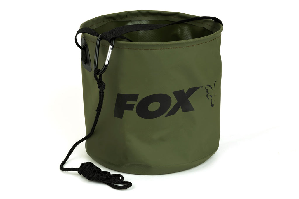Fox Collapsible Water Bucket inc Rope/Clip