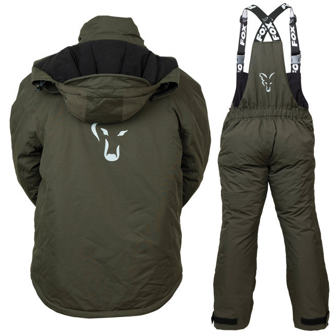 Fox Green & Silver Winter Suit - Vale Royal Angling Centre