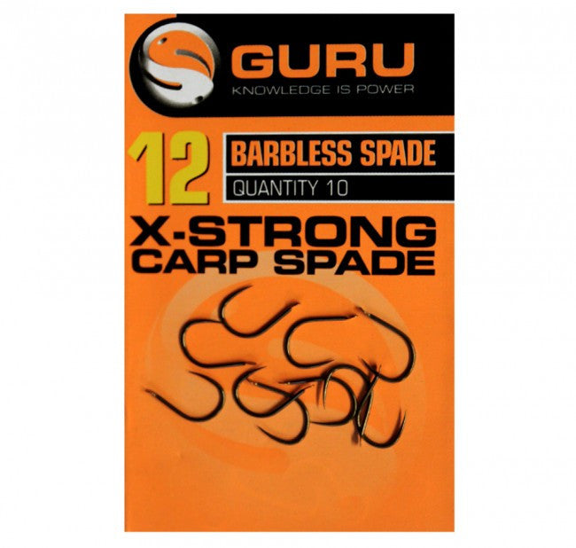 Guru X-Strong Carp Spade Hooks - Vale Royal Angling Centre